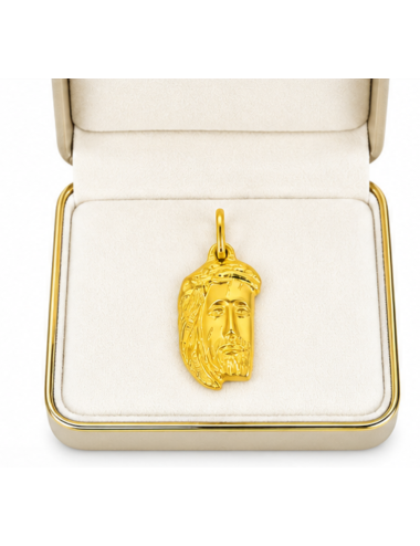 Pendentif Jésus III 750/1000 + Chaîne Offerte