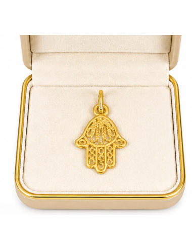 Pendentif Main Yad 750/1000 + Chaîne Offerte