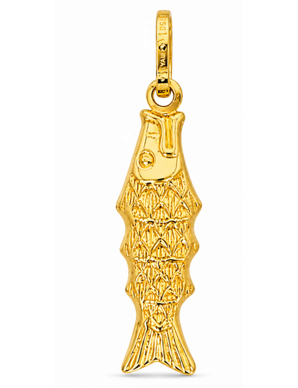 Pendentif Poisson 750/1000 + Chaîne Offerte