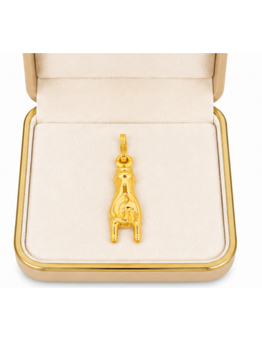 Pendentif Main 750/1000 + Chaîne Offerte