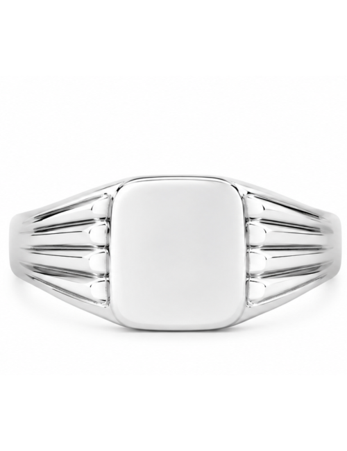 Chevalière enfant YAACOV en argent