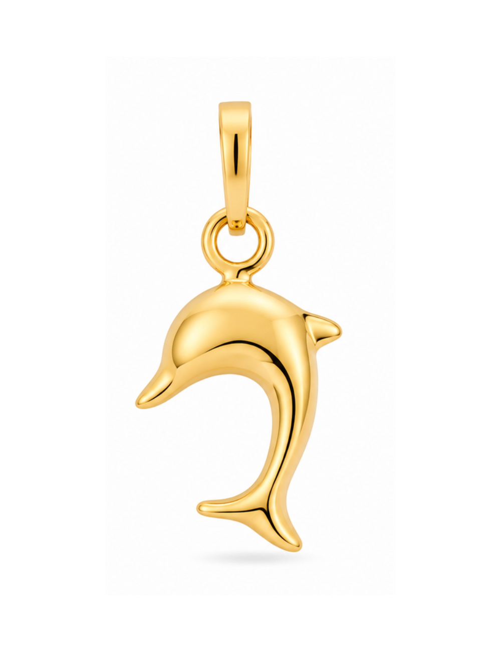 PENDENTIF Dauphin EN OR + CHAINE