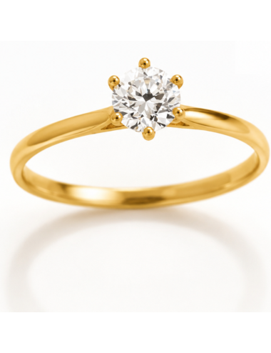 SOLITAIRE ANNA OR JAUNE