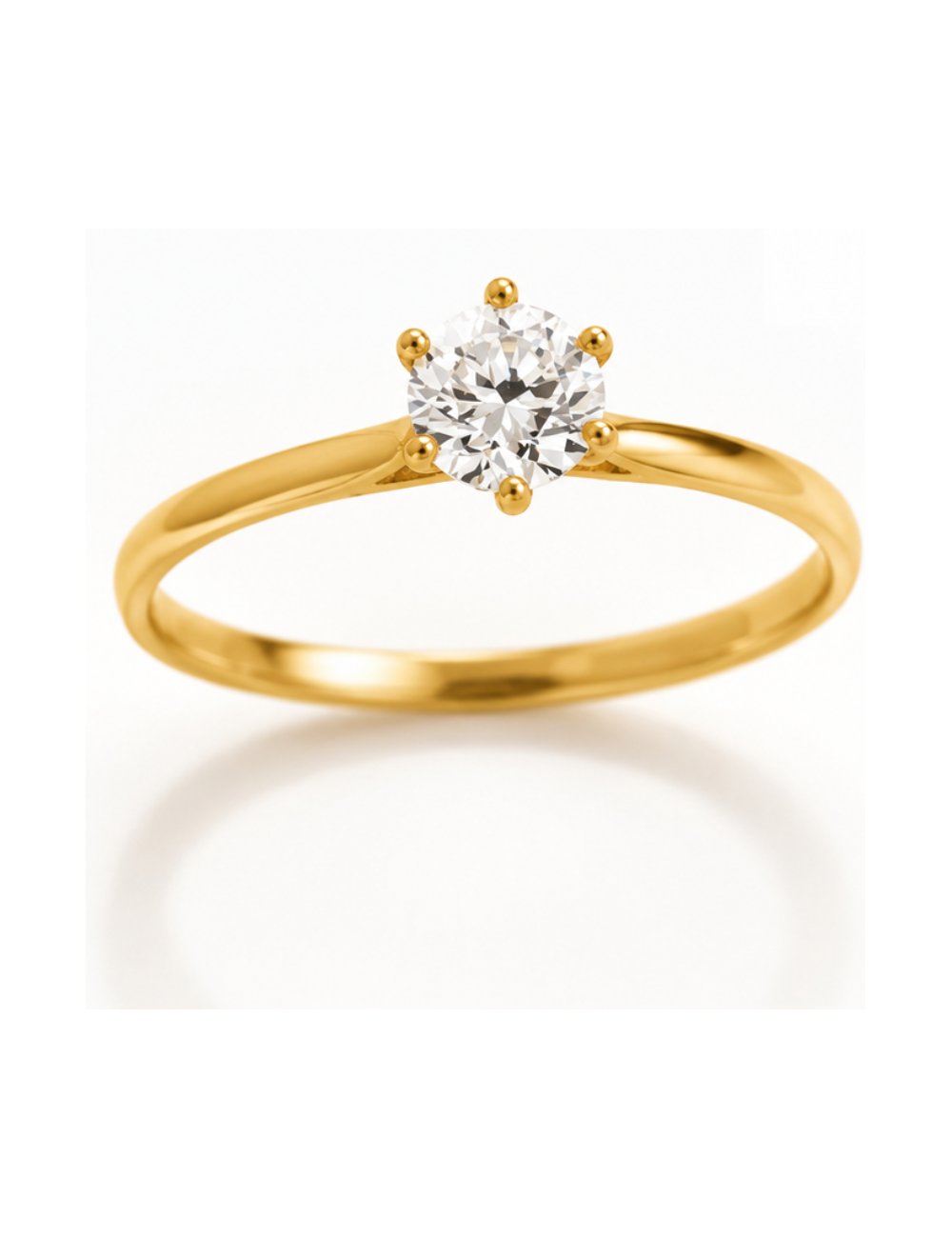 SOLITAIRE ANNA OR JAUNE