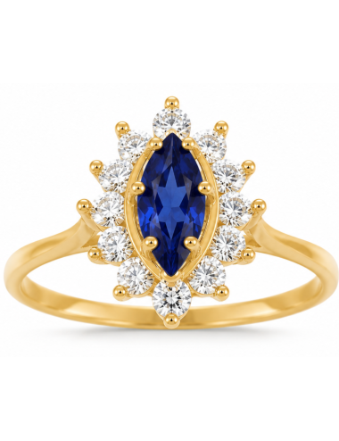 BAGUE CELIA OR JAUNE
