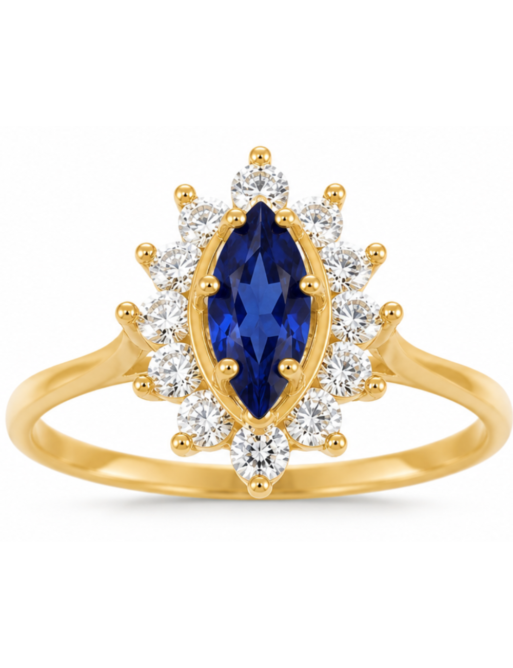 BAGUE CELIA OR JAUNE