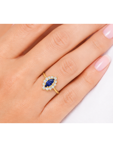 BAGUE CELIA OR JAUNE
