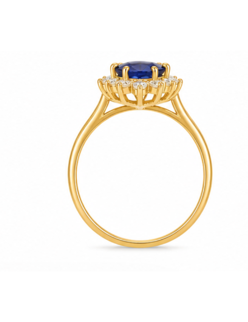 BAGUE CELIA OR JAUNE