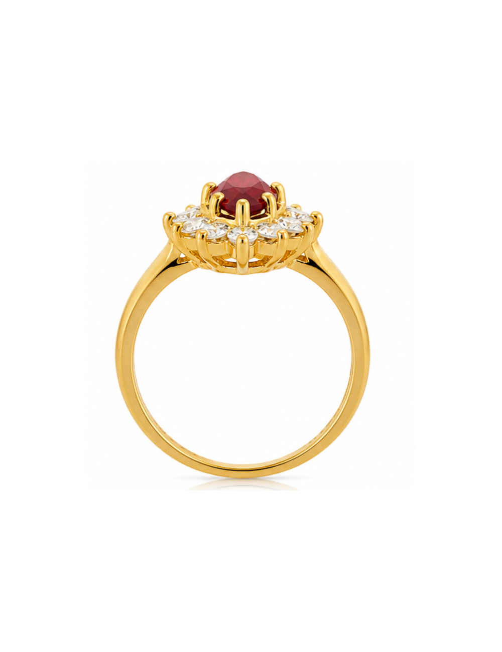 Solitaire CALIA Rouge 750/1000