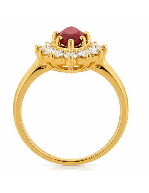 Solitaire CALIA Rouge 750/1000