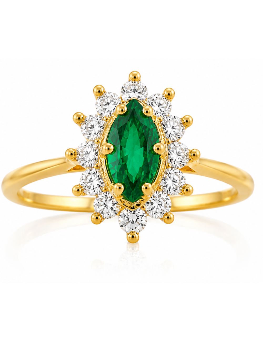 SOLITAIRE CARMELA OR JAUNE