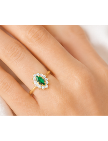 SOLITAIRE CARMELA OR JAUNE