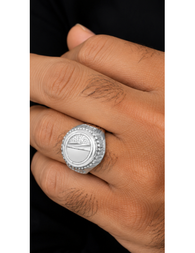 Chevalière Yakine Argent