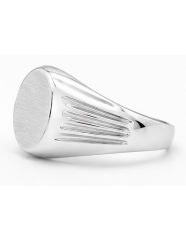 Chevalière argent
