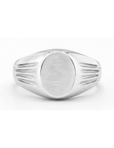 Chevalière argent
