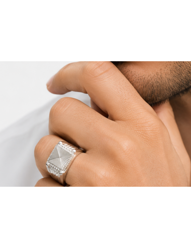 Chevalière YANICK Argent