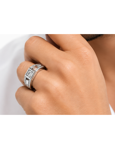 Chevalière Shine Argent