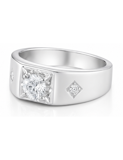 Chevalière Dust Argent