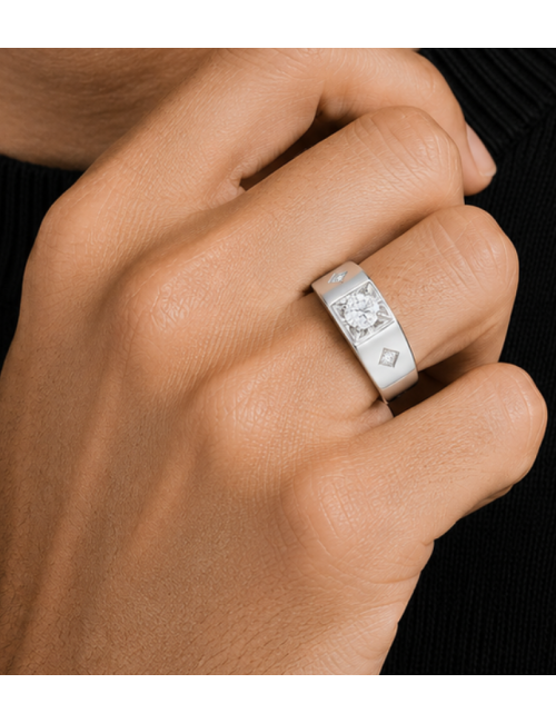 Chevalière Dust Argent