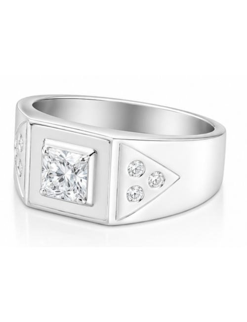 Chevalière Argent