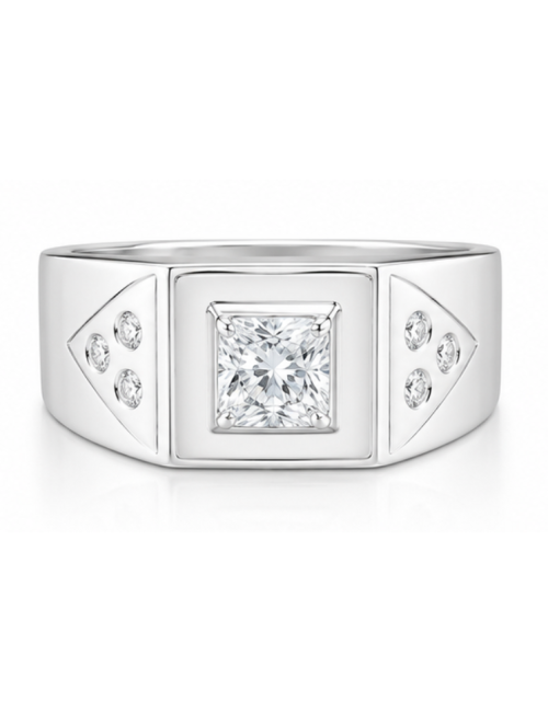 Chevalière Argent
