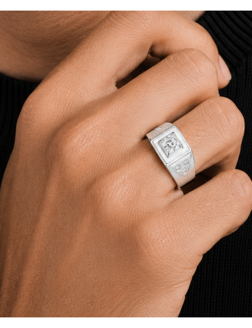 Chevalière Argent