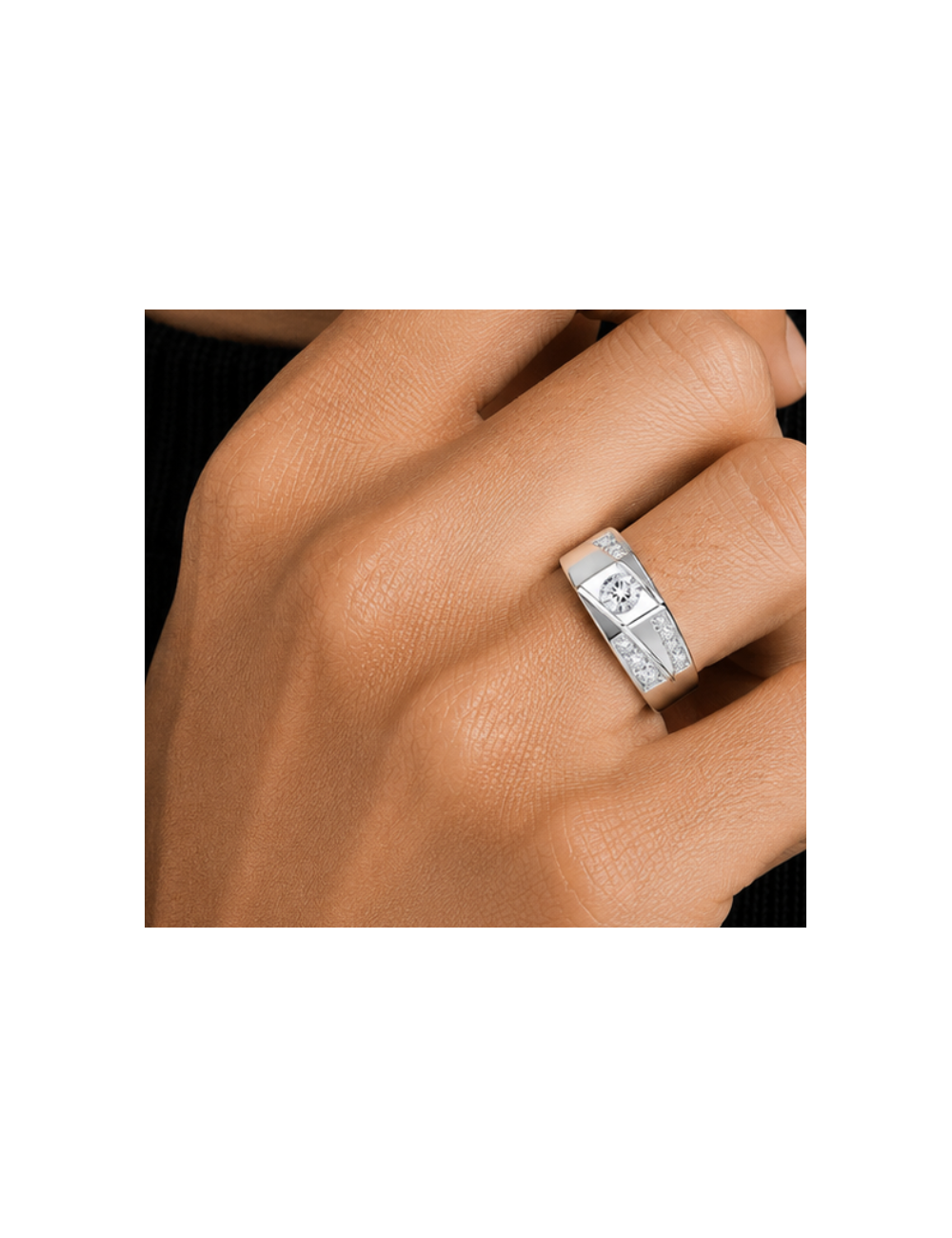 Chevalière Argent