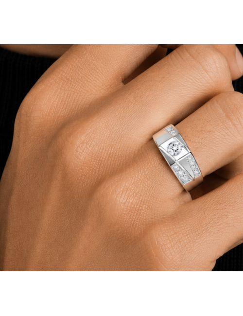 Chevalière Argent