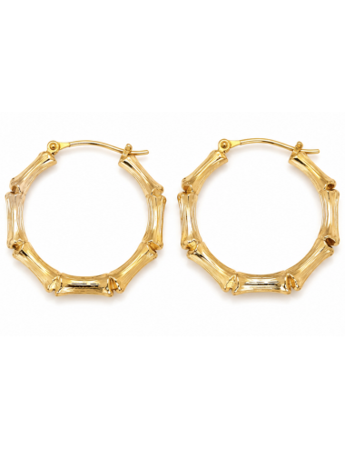 Boucles D'oreilles Iris Or Jaune
