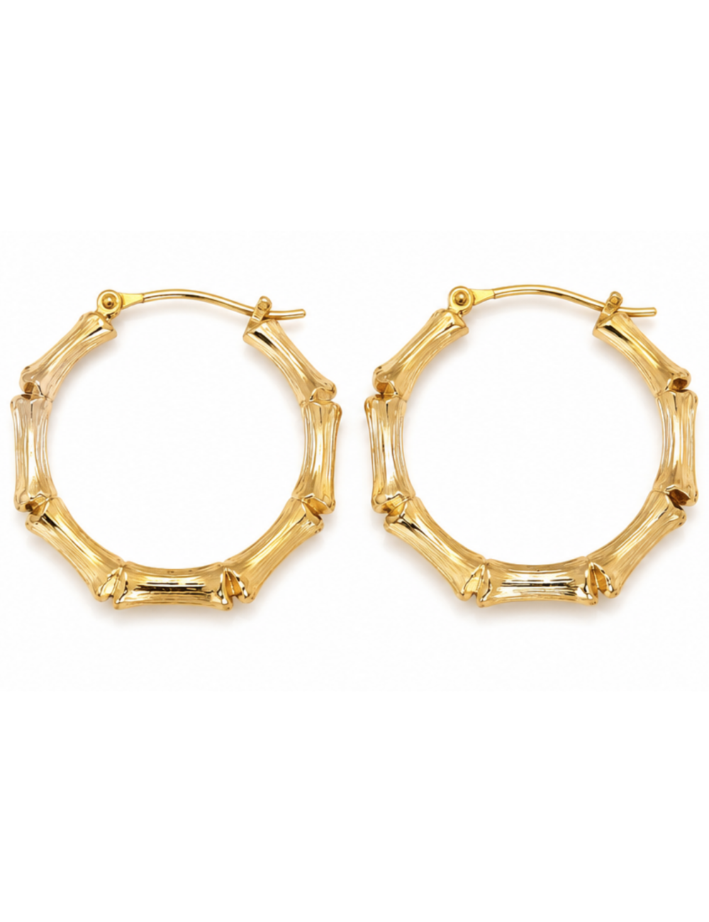Boucles D'oreilles Iris Or Jaune
