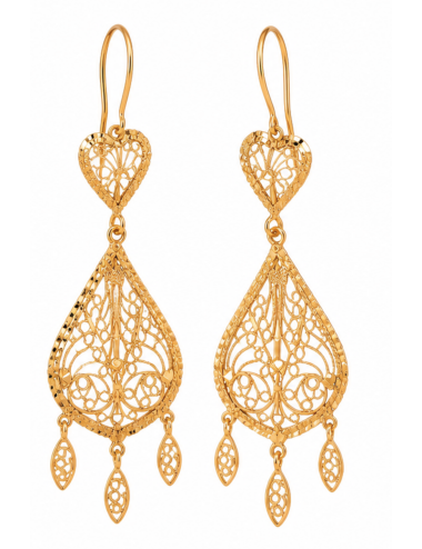 Boucles d'oreilles Or Jaune