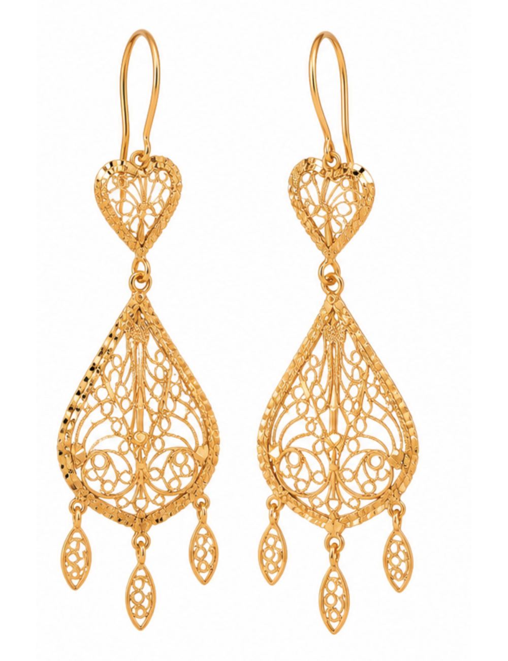 Boucles d'oreilles Or Jaune