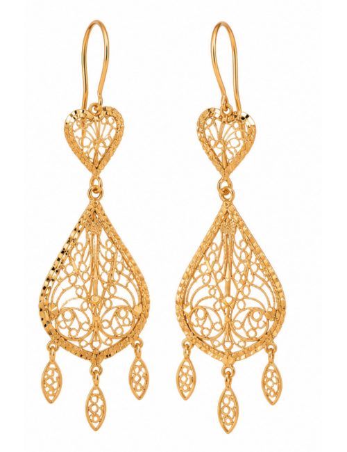 Boucles d'oreilles Or Jaune