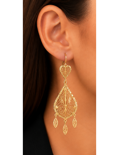 Boucles d'oreilles Or Jaune