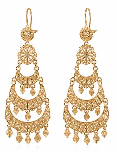 Boucles d'oreilles FREDERICKA en or