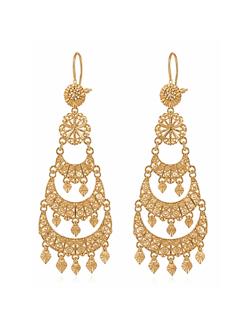 Boucles d'oreilles FREDERICKA en or