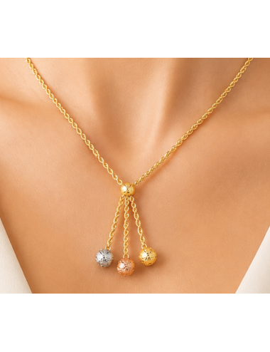 Collier Boules 3 Ors