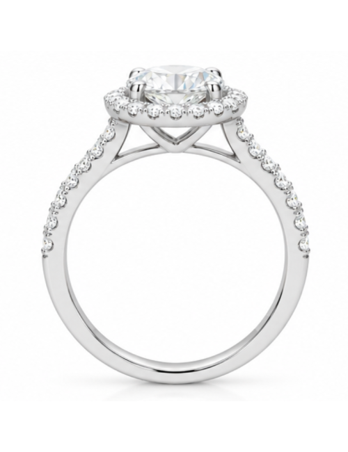 Bague Olivia Or Blanc