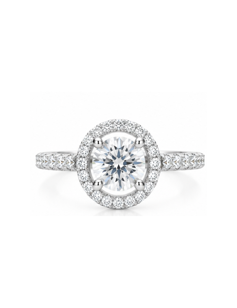 Bague Olivia Or Blanc