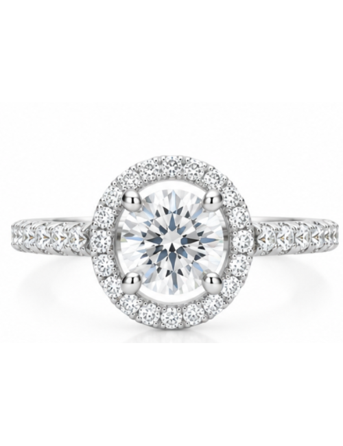 Bague Olivia Or Blanc