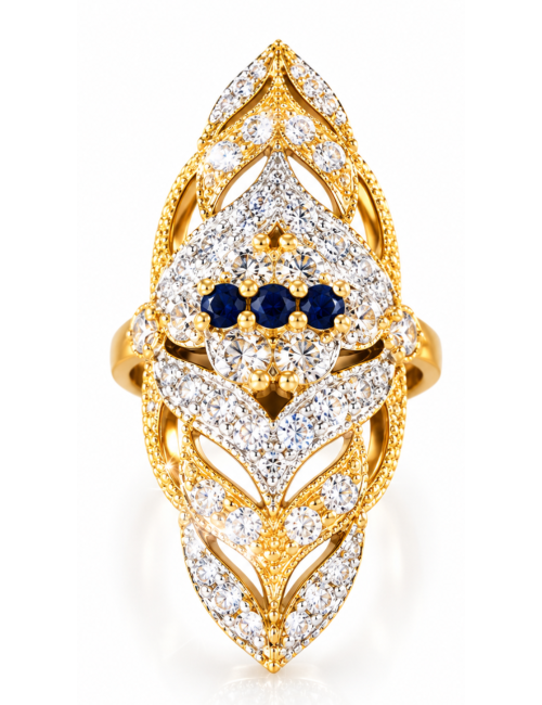 Bague Stella Or jaune